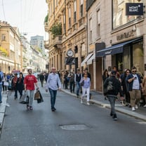 Milan’s via Montenapoleone is world’s most expensive shopping street, New Bond St is third