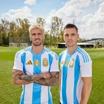 Adidas presenta la camiseta que usará Argentina en la Copa America