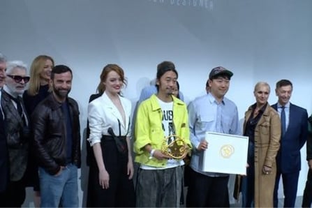 Doublet & Rokh, the two designer winners of the the LVMH Prize 2018.