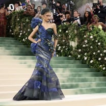 ​Grape-accented Zendaya leads garden-themed looks at Met Gala