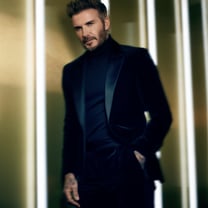 David Beckham stars in Boss festive campaign