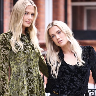 Paige anniversary campaign stars Spencer twins