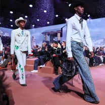 Louis Vuitton: o guarda-roupa de Velho Oeste de Pharrell Williams