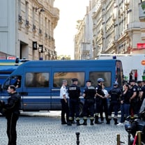 Man shot dead by police after knifing officer in Paris