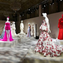 Giambattista Valli skips the runway for floral fashion foray