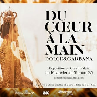 Dolce & Gabbana bringing 'From the Heart to the Hands' exhibition to Paris’ Grand Palais