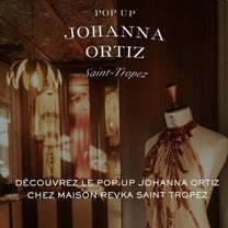 Johanna Ortiz se instala con una pop up en Saint Tropez