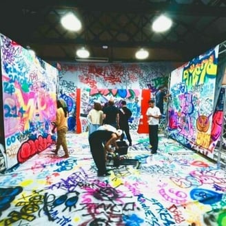 Diesel gathers graffiti artists from all over the world for street art project