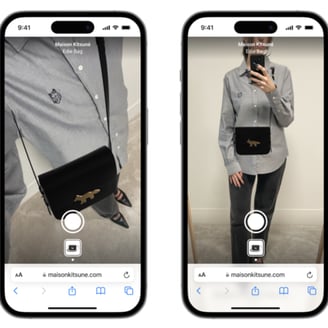 Maison Kitsuné links with Wanna for virtual try-on