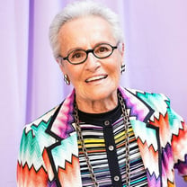 Designer Rosita Missoni, pioneer of coloured knitwear, dies aged 93