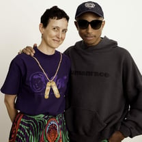 Pharrell Williams e Sarah Andelman presentano il loro progetto congiunto, “Just Phriends”