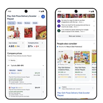 Google uses AI to enhance its Shopping service in-store and online