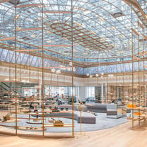 Office workers turn urban gardeners on Paris luxury store rooftops