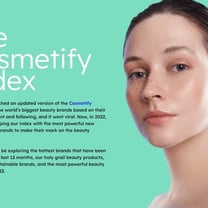 Cosmetify2022年度美妆品牌热度排行榜：Florence By Mills、CeraVe适乐肤、Glossier 位居前三