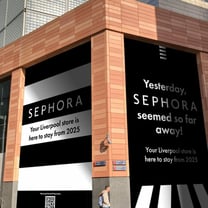 Sephora table sur une vingtaine de boutiques outre-Manche d'ici trois ans