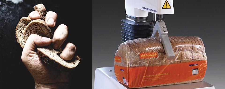 Imitative test using the TA.XTplus Texture Analyser