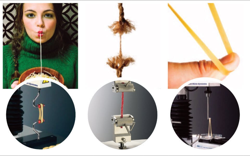 Tensile strength measurement applications using the TA.XTplus Texture Analyser